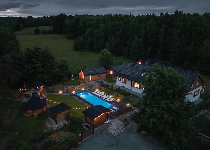 Modrzewiowe Zacisze Prázdninový dům *